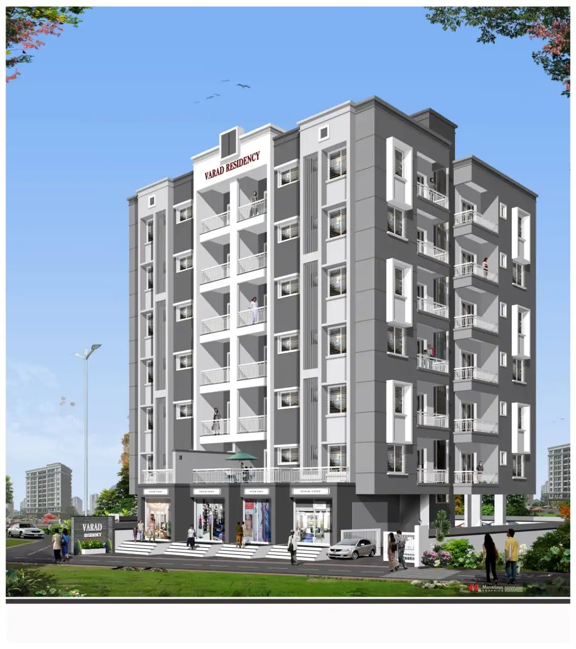 Varad Residency building